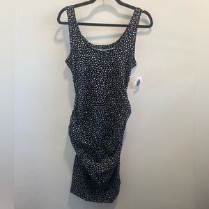 Old navy maternity midi summer dress NWT